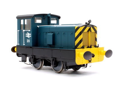 Pre-Owned ACC2862-DCC Ruston And Hornsby 88DS 408493/1957 British Rail No. 20 BR Rail Blue Diesel Shunter - DCC Sound Fitted