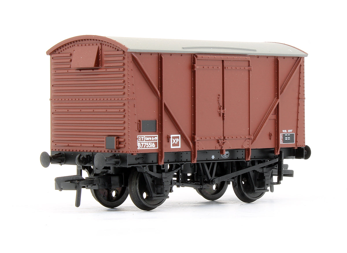 Pre-Owned BR 12 Ton Ventilated Van Wagon BR Bauxite 'B777516' - Late