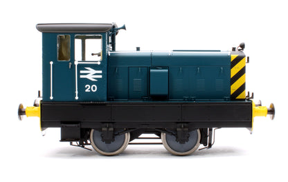 Pre-Owned ACC2862-DCC Ruston And Hornsby 88DS 408493/1957 British Rail No. 20 BR Rail Blue Diesel Shunter - DCC Sound Fitted