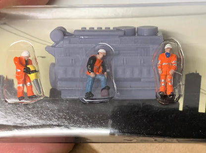 N Gauge Class 60 Engine (Single Pack) - Unpainted Model Kit