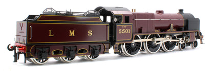 E/42-B1 Patriot Class "ST Dunstons" 4-6-0 LMS Gloss Lined Maroon No. 5501 Steam Locomotive