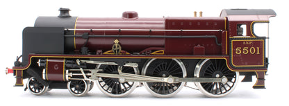 E/42-B1 Patriot Class "ST Dunstons" 4-6-0 LMS Gloss Lined Maroon No. 5501 Steam Locomotive