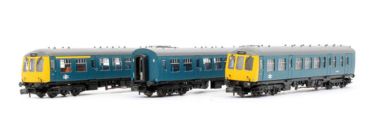 Pre-Owned 371-885 Class 108 3 Car DMU BR Blue
