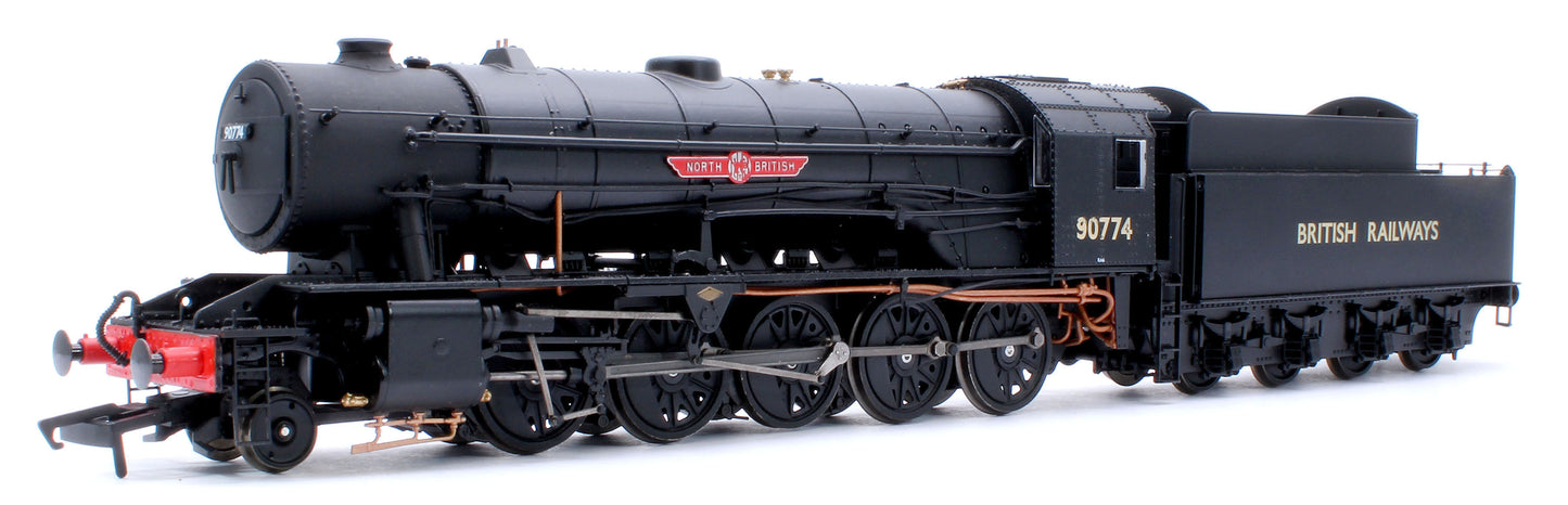WD Austerity 2-10-0 'North British' British Railways Black No.90774 Steam Locomotive