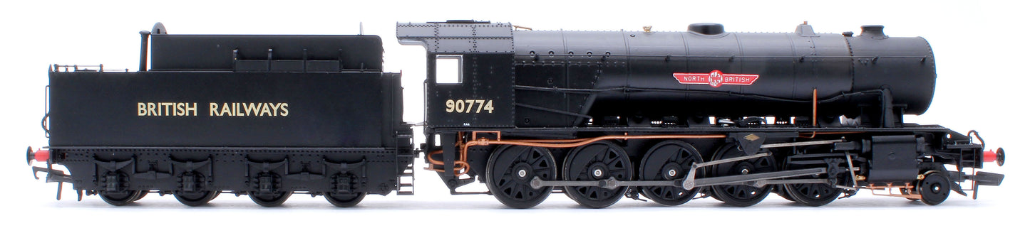 WD Austerity 2-10-0 'North British' British Railways Black No.90774 Steam Locomotive