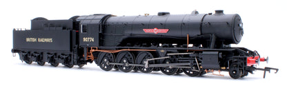 WD Austerity 2-10-0 'North British' British Railways Black No.90774 Steam Locomotive - DCC Sound