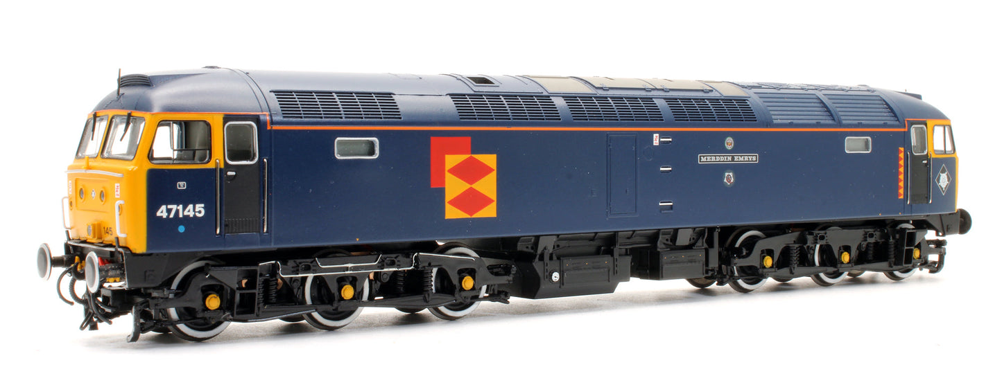 Pre-Owned 31-650U Class 47145 'Merddin Emrys' Railfreight Distribution Diesel Locomotive (Limited Edition)