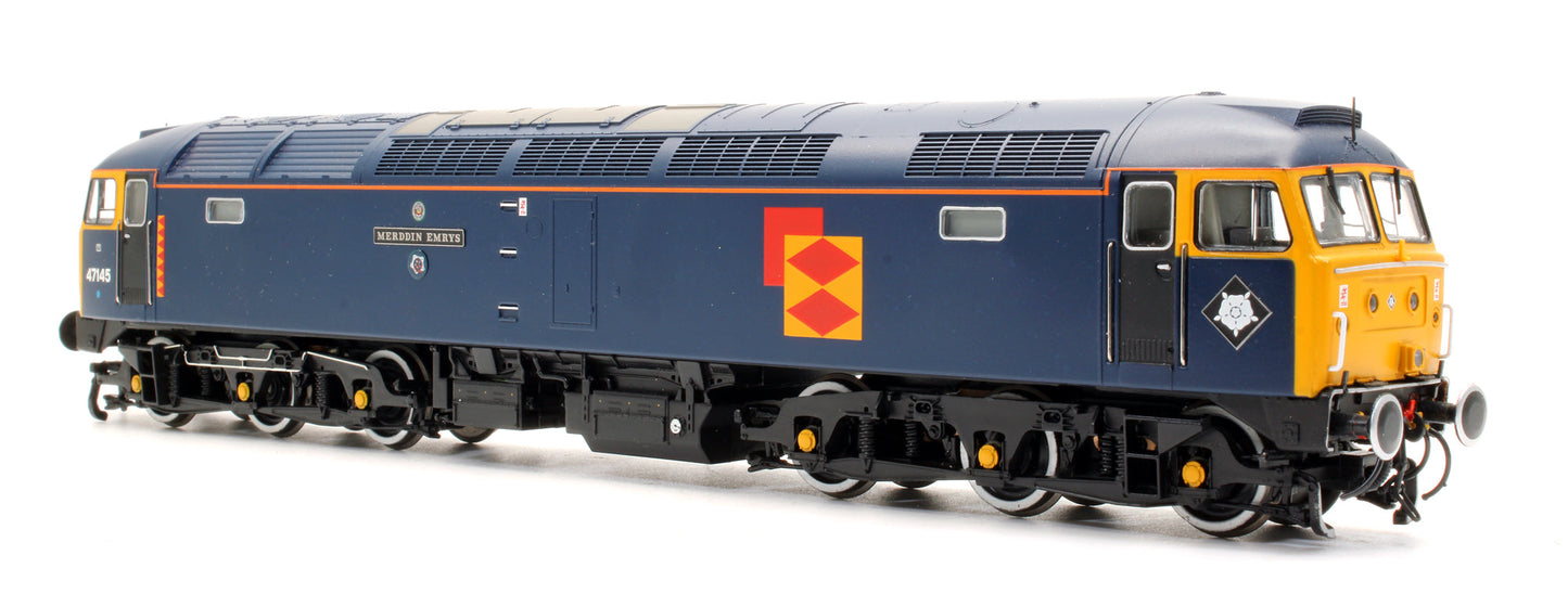 Pre-Owned 31-650U Class 47145 'Merddin Emrys' Railfreight Distribution Diesel Locomotive (Limited Edition)