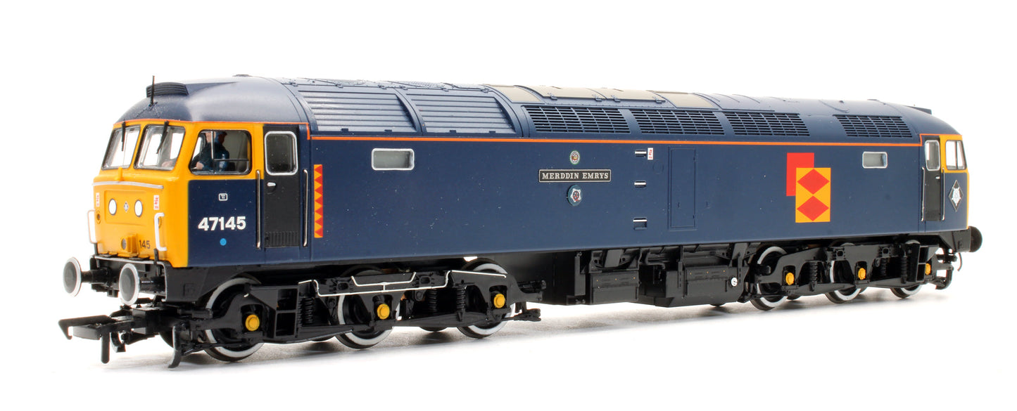 Pre-Owned 31-650U Class 47145 'Merddin Emrys' Railfreight Distribution Diesel Locomotive (Limited Edition)