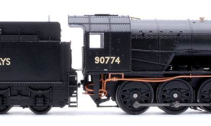 WD Austerity 2-10-0 'North British' British Railways Black No.90774 Steam Locomotive - DCC Sound