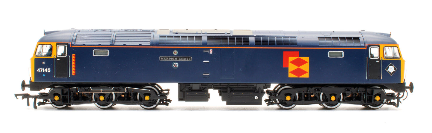 Pre-Owned 31-650U Class 47145 'Merddin Emrys' Railfreight Distribution Diesel Locomotive (Limited Edition)