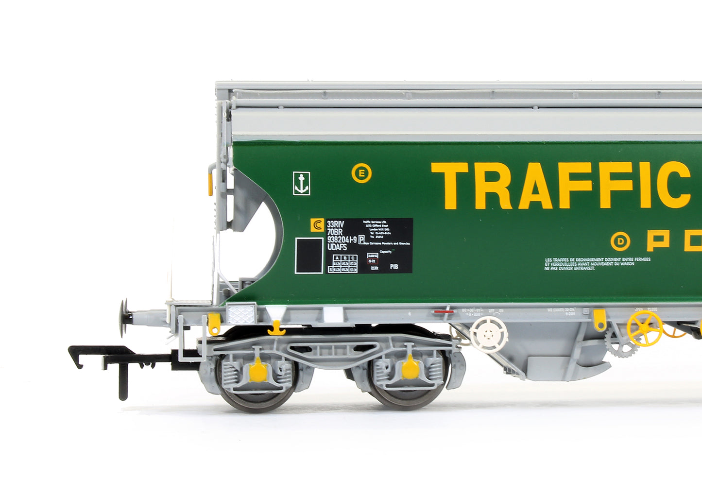 Pre-Owned Covered Bogie Hopper Wagon Traffic Services Limited