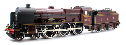 E/42-B1 Patriot Class "Caernarvon" 4-6-0 LMS Gloss Lined Maroon No. 5515 Steam Locomotive