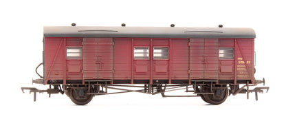 Pre-Owned 39-526 EX-Southern PMV Parcels & Miscellaneous Van BR Crimson 'S1068S' - Custom Weathered