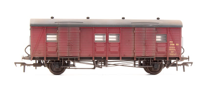 Pre-Owned 39-526 EX-Southern PMV Parcels & Miscellaneous Van BR Crimson 'S1068S' - Custom Weathered