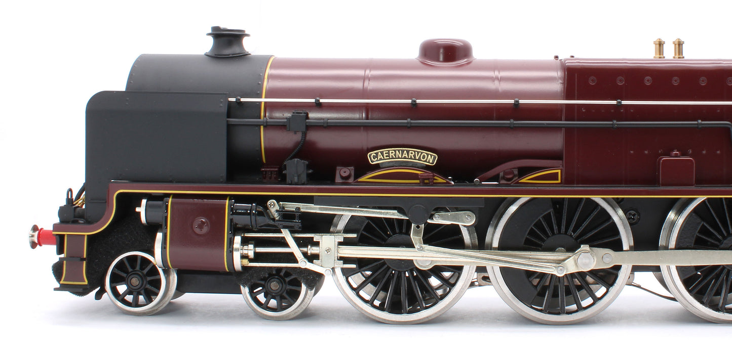 E/42-B1 Patriot Class "Caernarvon" 4-6-0 LMS Gloss Lined Maroon No. 5515 Steam Locomotive