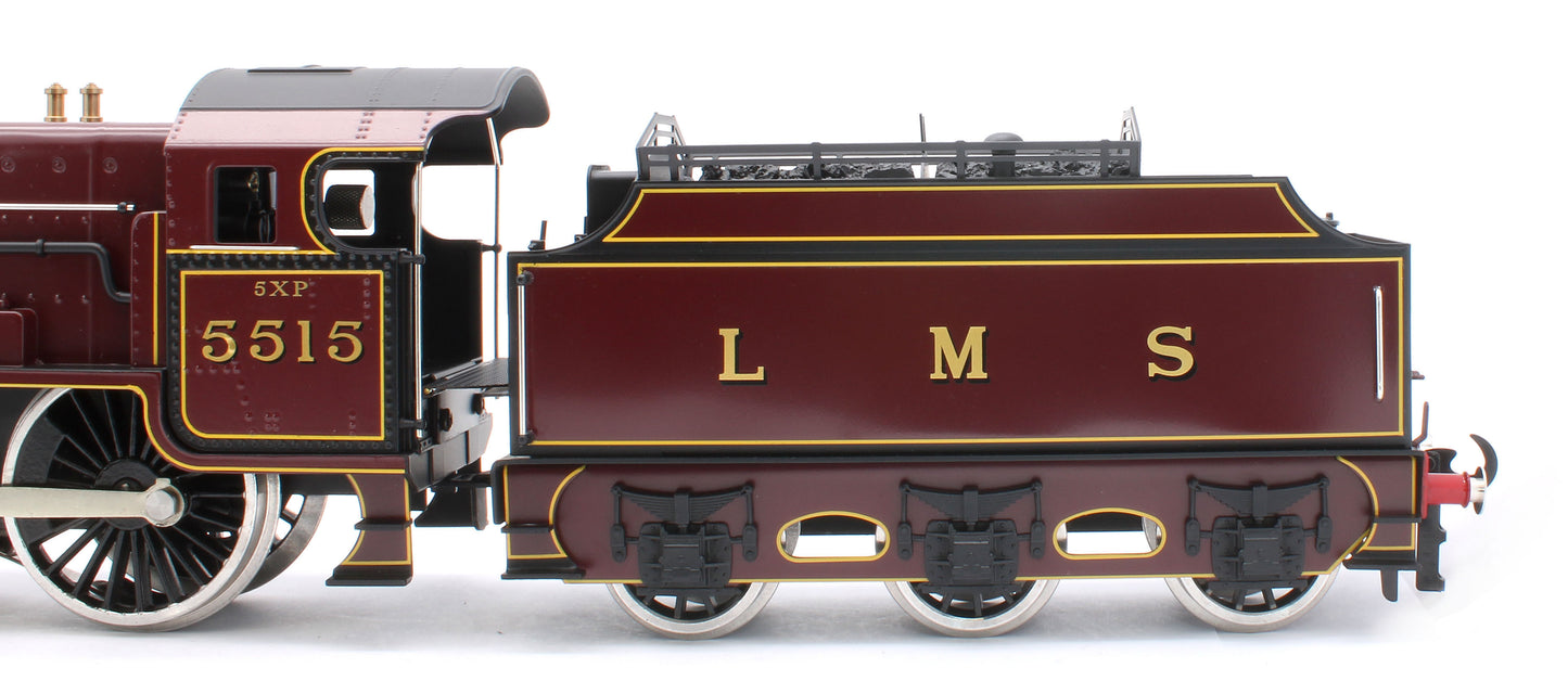 E/42-B1 Patriot Class "Caernarvon" 4-6-0 LMS Gloss Lined Maroon No. 5515 Steam Locomotive