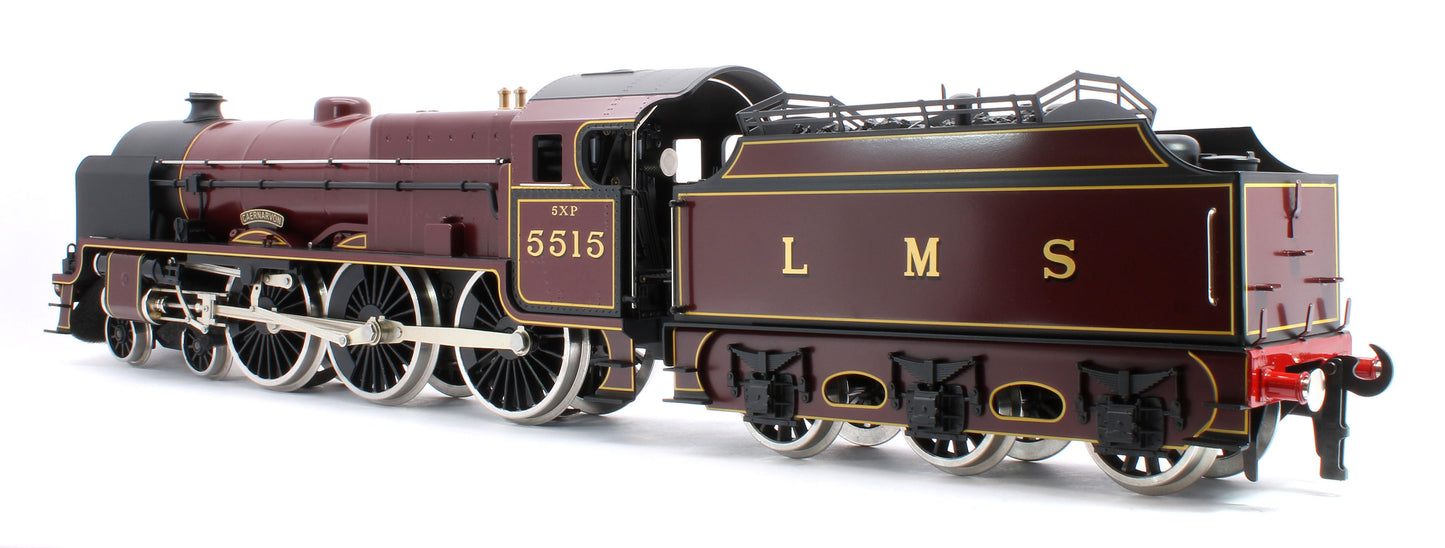 E/42-B1 Patriot Class "Caernarvon" 4-6-0 LMS Gloss Lined Maroon No. 5515 Steam Locomotive