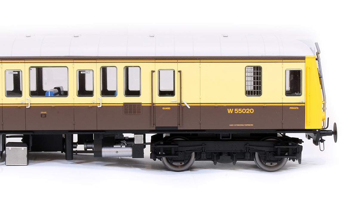 Pre-Owned Class 121 W55020 GWR 150 Chocolate and Cream Single Car DMU