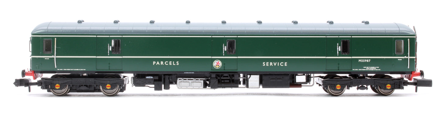 Class 128 M55987 BR Green with Speed Whiskers (No Yellow End) Diesel Locomotive