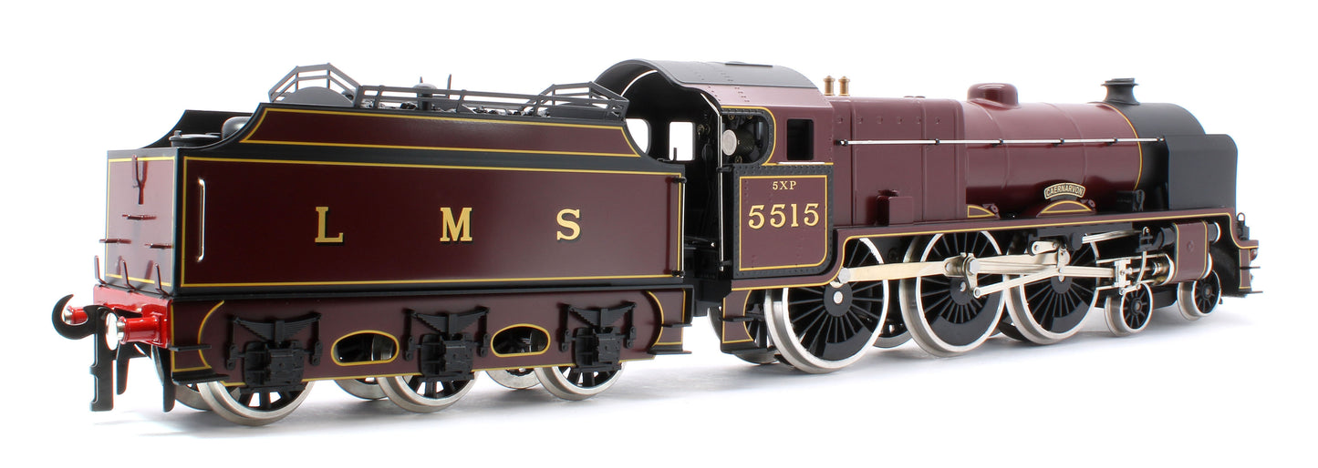 E/42-B1 Patriot Class "Caernarvon" 4-6-0 LMS Gloss Lined Maroon No. 5515 Steam Locomotive