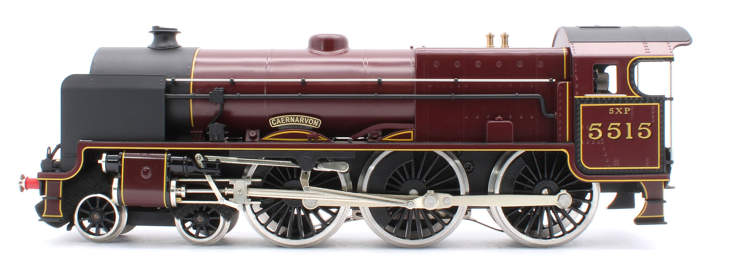 E/42-B1 Patriot Class "Caernarvon" 4-6-0 LMS Gloss Lined Maroon No. 5515 Steam Locomotive