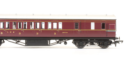 Pre-Owned LMS Non Corridor 3rd Class Brake Coach '20725'