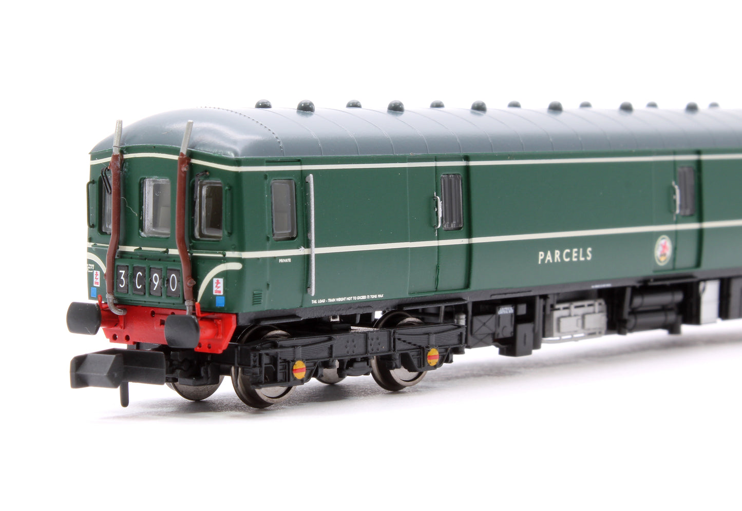 Class 128 M55987 BR Green with Speed Whiskers (No Yellow End) Diesel Locomotive