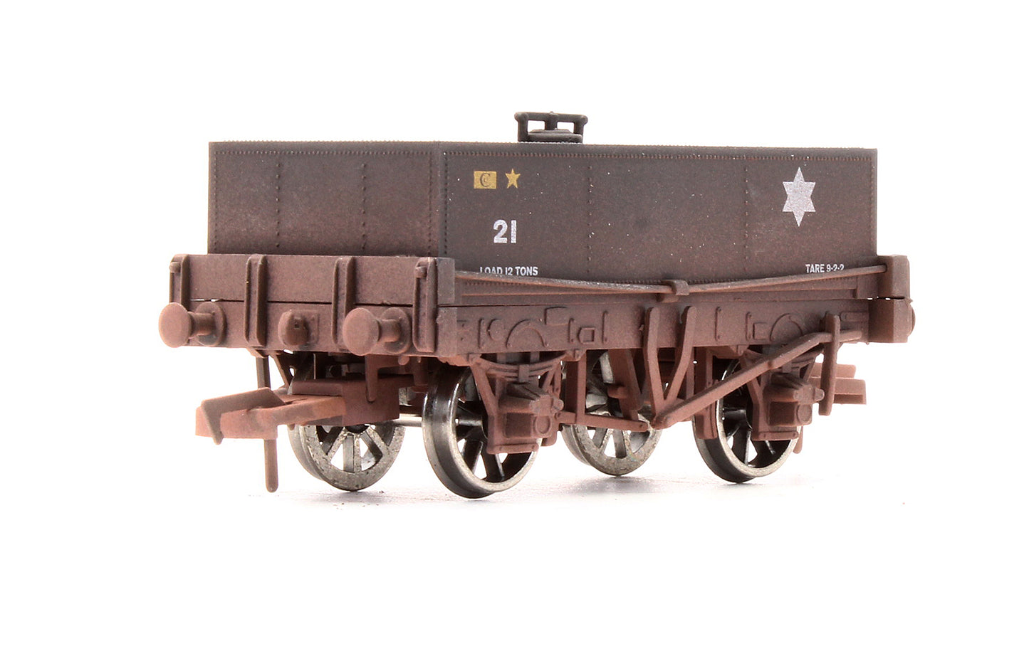 Pre-Owned 4F-032-004 BR Rectangular Tank Wagon - Weathered