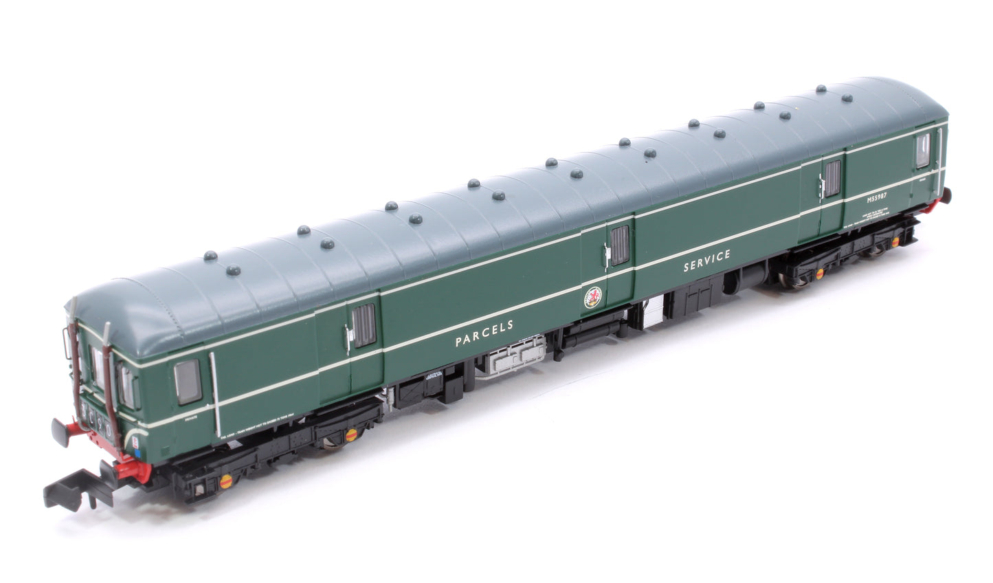 Class 128 M55987 BR Green with Speed Whiskers (No Yellow End) Diesel Locomotive