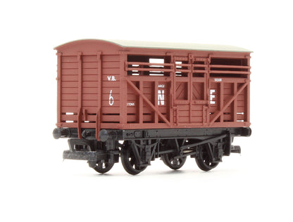 Pre-Owned 33-651 Cattle Wagon NE Brown '502680'
