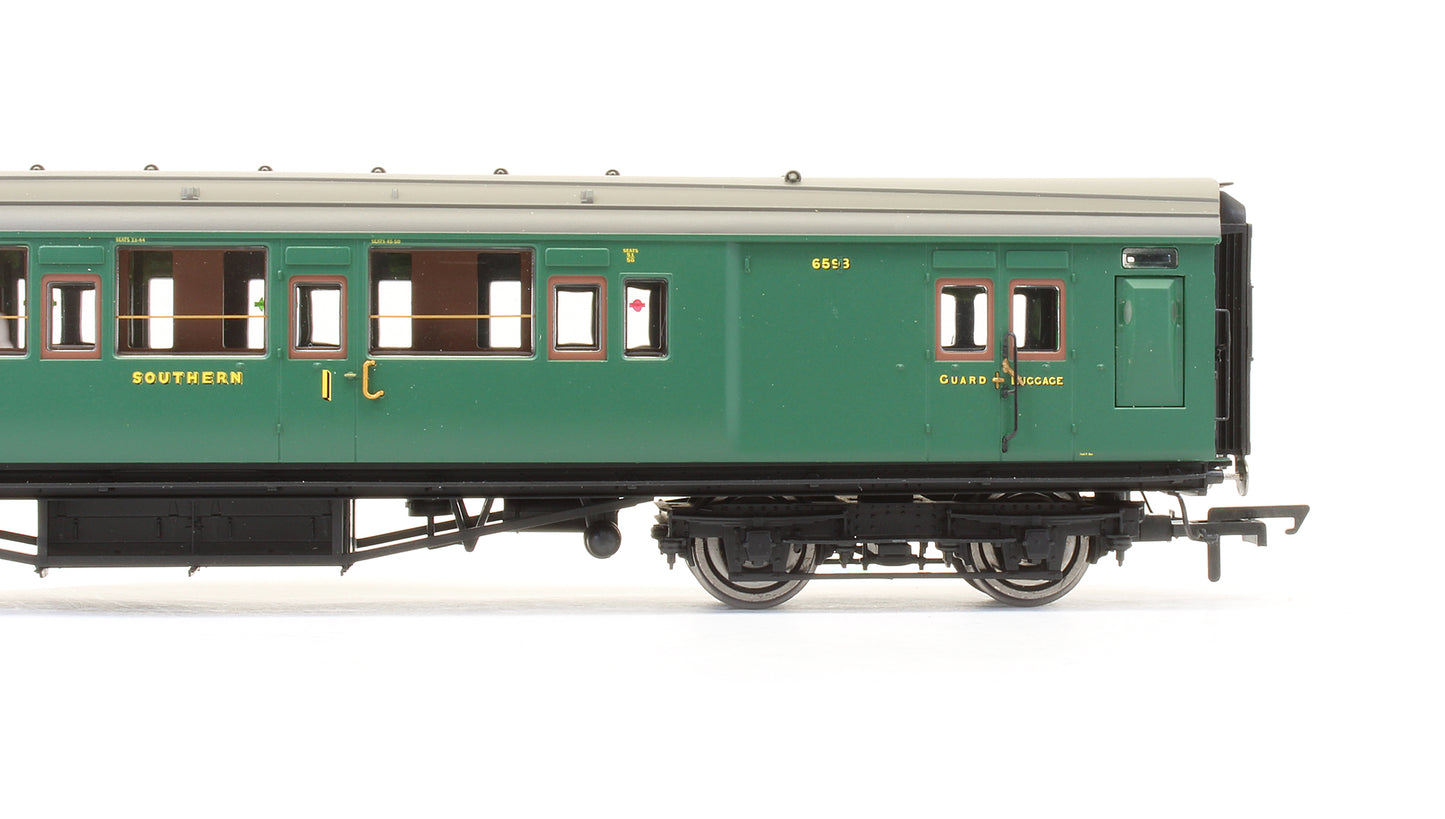 Pre-Owned SR Maunsell Brake Composite Coach '6593'