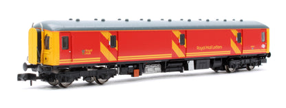 Pre-Owned Class 128 55992 in Royal Mail red livery with a corridor Diesel Locomotive