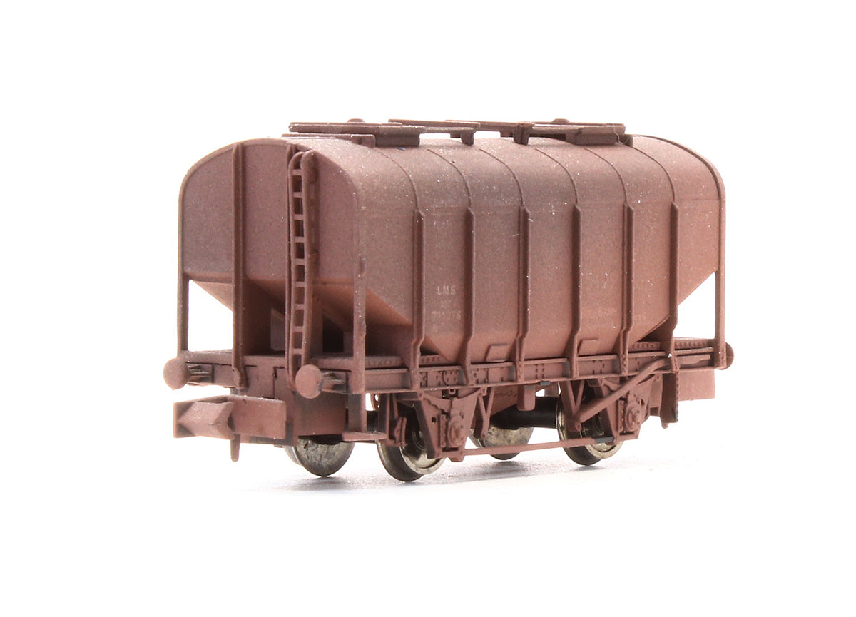 2F-036-016 Pre-Owned LMS Bulk Grain Hopper Wagon No.701376 - Weathered