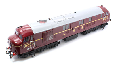 E/39-G LMS 10000 LMS Maroon No.10000 Diesel Locomotive