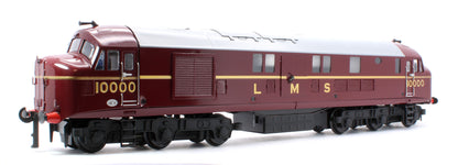 E/39-G LMS 10000 LMS Maroon No.10000 Diesel Locomotive