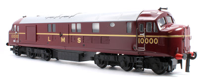 E/39-G LMS 10000 LMS Maroon No.10000 Diesel Locomotive