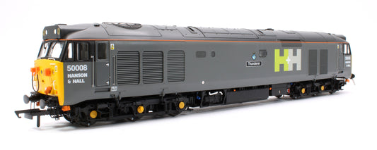 Pre-Owned Class 50008 'Thunderer' Hanson+Hall/Rail Adventure Diesel Locomotive - DCC Sound