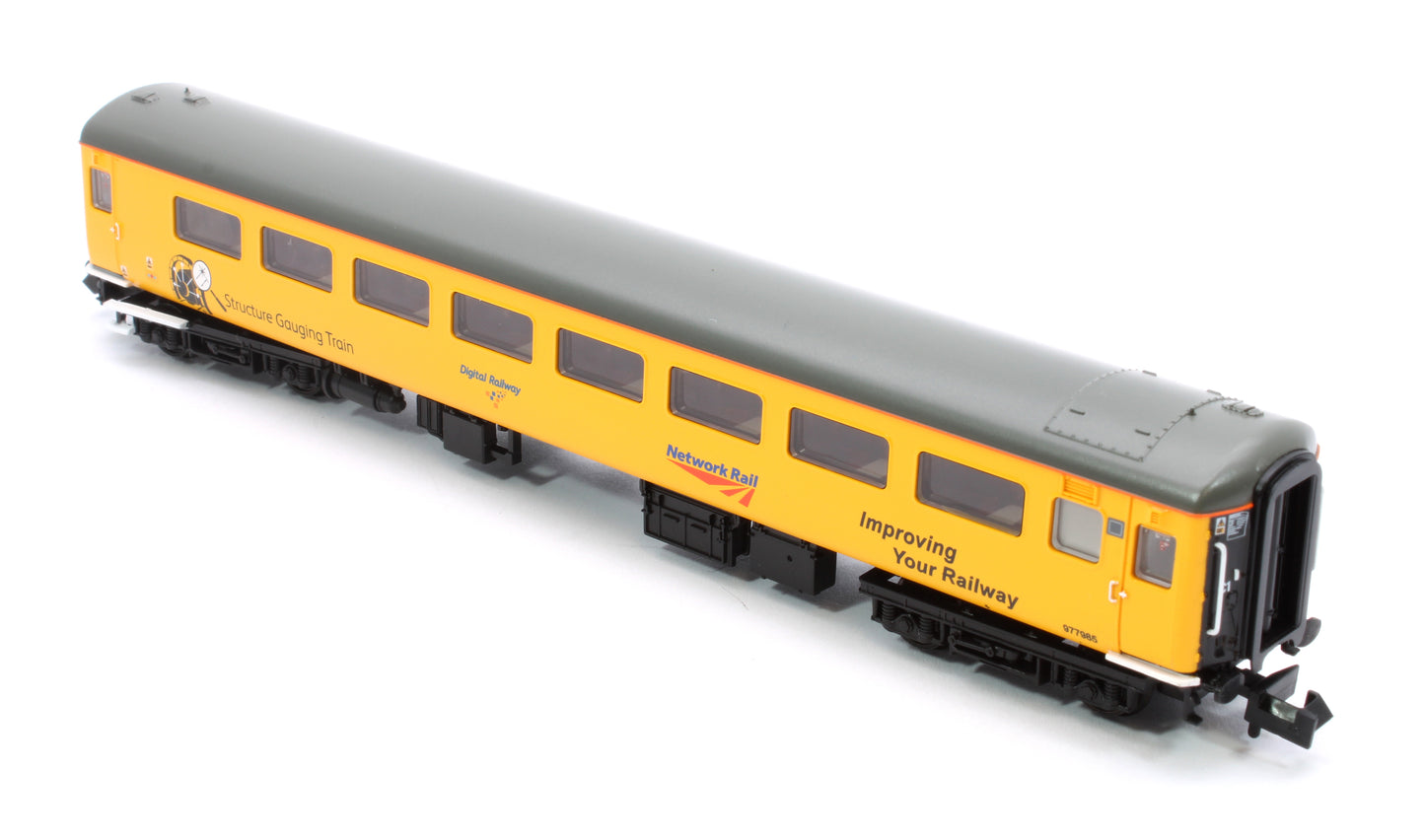 BR Mk2F TSO Tourist Second Open Network Rail Yellow No.977985