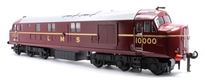 E/39-G LMS 10000 LMS Maroon No.10000 Diesel Locomotive
