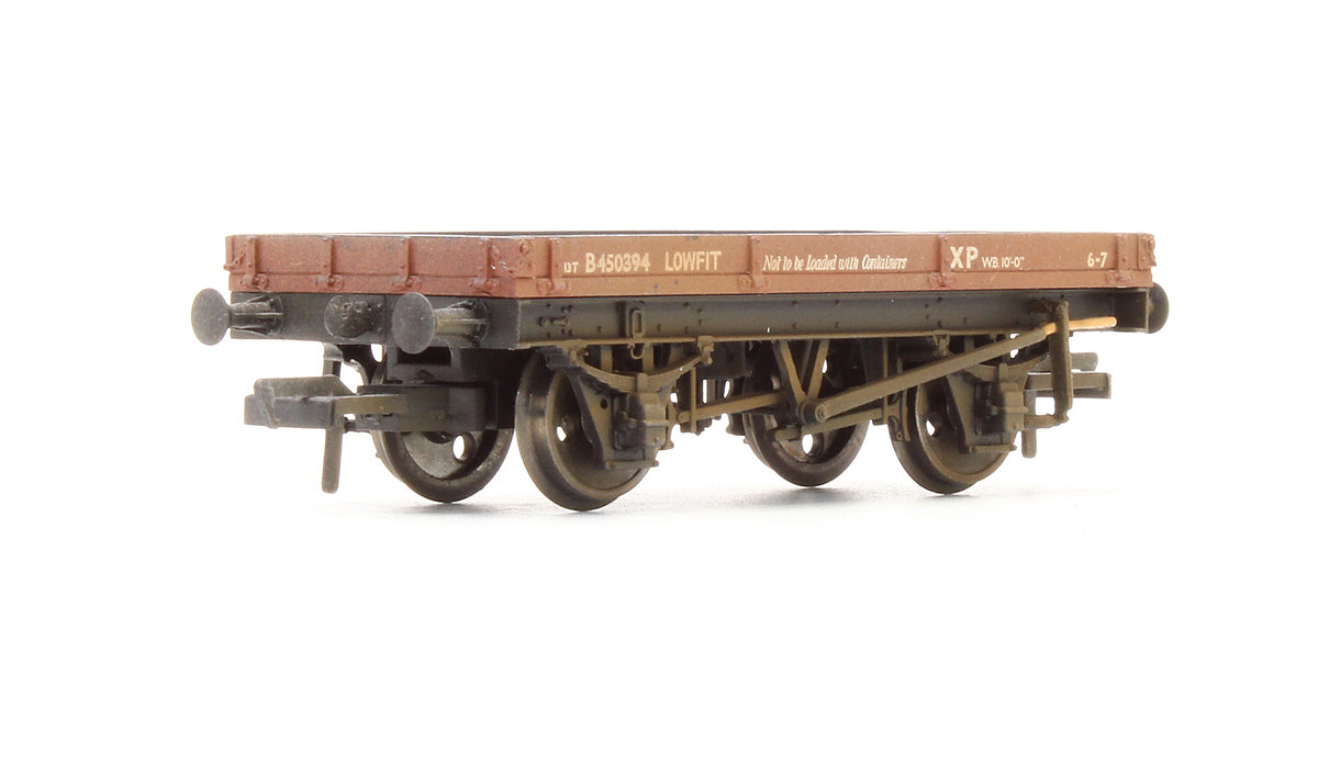 Pre-Owned 1 Plank Wagon BR Bauxite 'B450394' - Custom Weathered