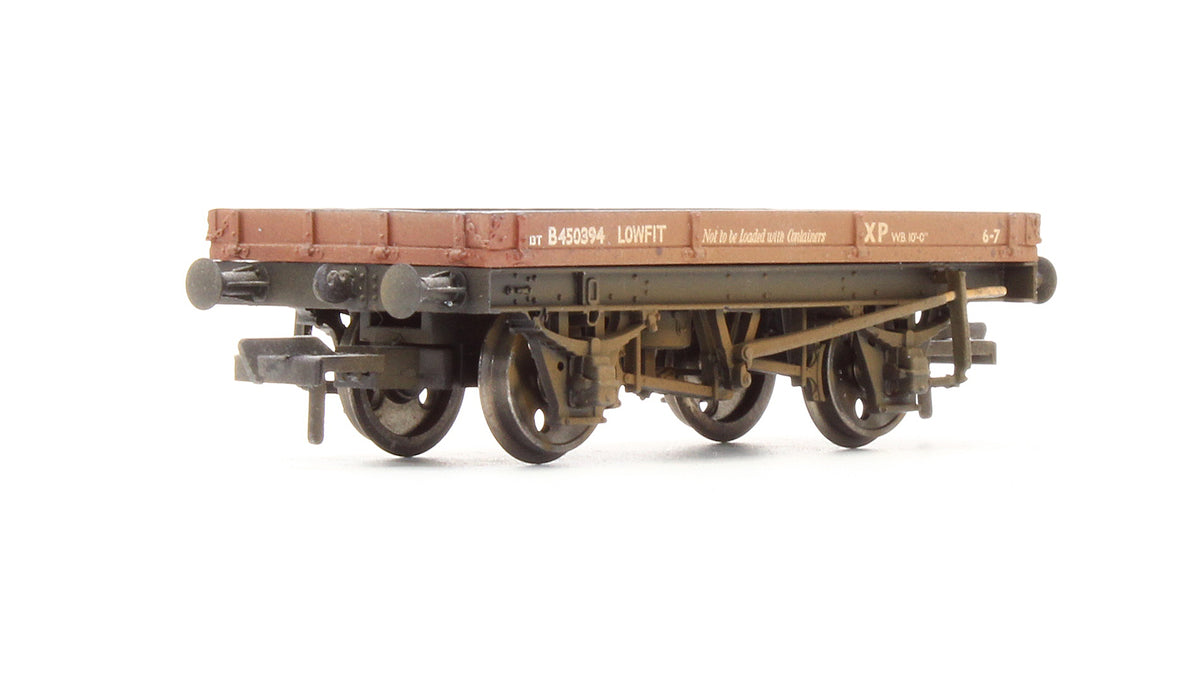 Pre-Owned 1 Plank Wagon BR Bauxite 'B450394' - Custom Weathered