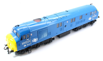 E/39-H BR 10001 BR Corporate Gloss Blue with Full Yellow Ends No.10001 Diesel Locomotive