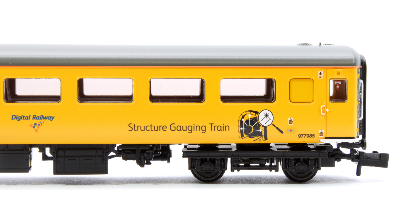 BR Mk2F TSO Tourist Second Open Network Rail Yellow No.977985