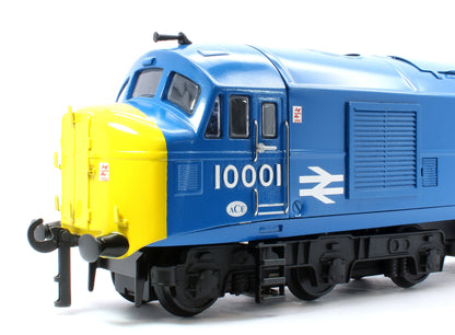 E/39-H BR 10001 BR Corporate Gloss Blue with Full Yellow Ends No.10001 Diesel Locomotive