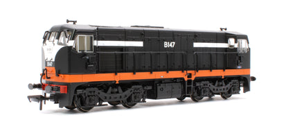 Class 141 Córas Iompair Éireann (CIE) Black/Tan No. 147 Diesel Locomotive