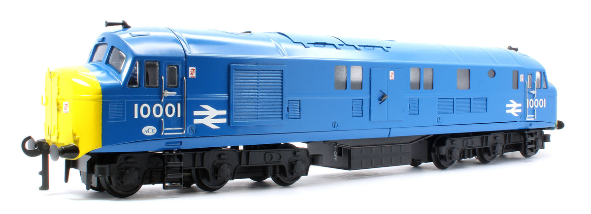 E/39-H BR 10001 BR Corporate Gloss Blue with Full Yellow Ends No.10001 Diesel Locomotive