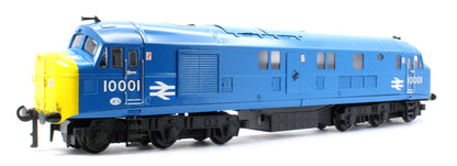E/39-H BR 10001 BR Corporate Gloss Blue with Full Yellow Ends No.10001 Diesel Locomotive