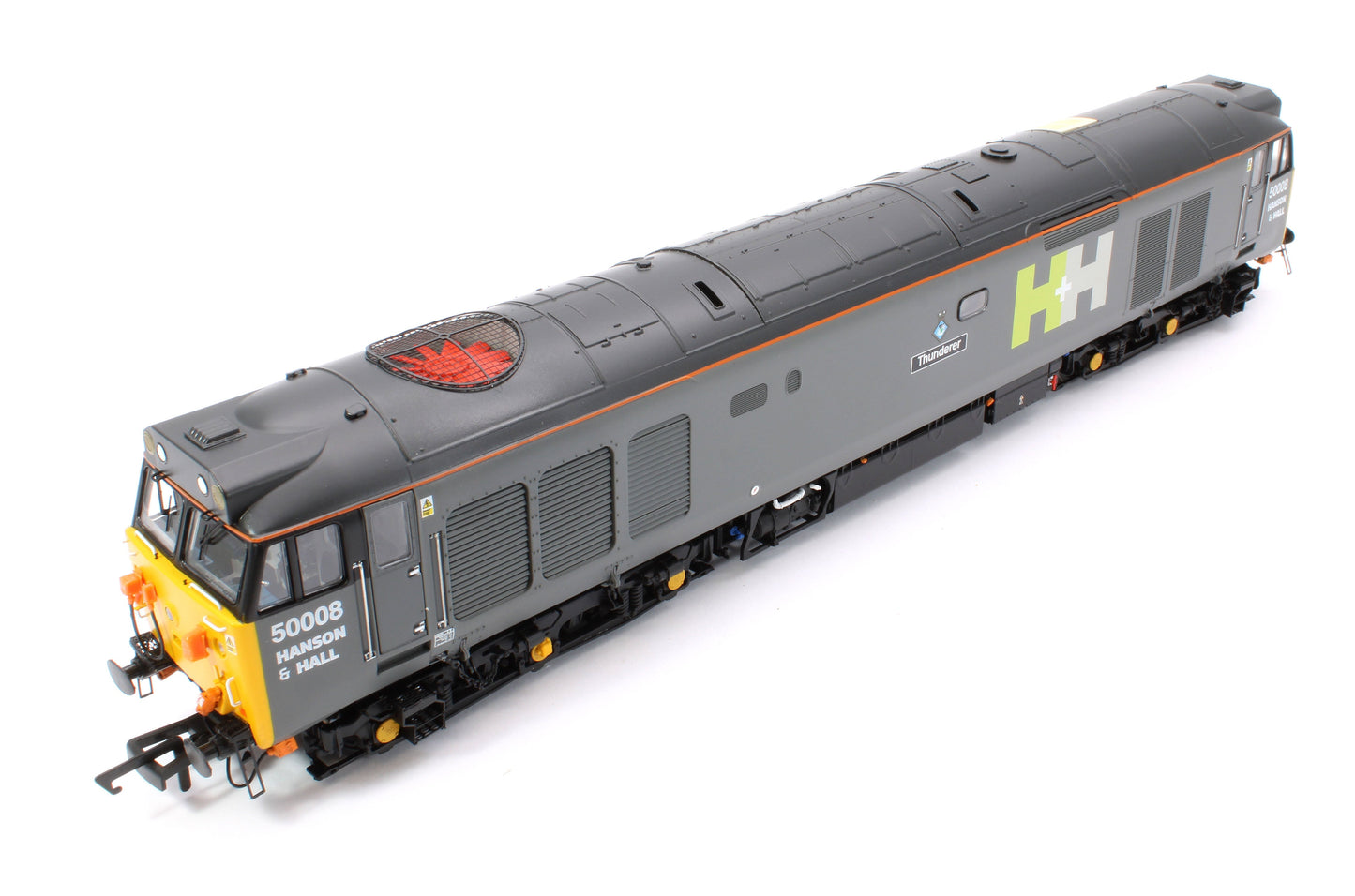 Pre-Owned Class 50008 'Thunderer' Hanson+Hall/Rail Adventure Diesel Locomotive - DCC Sound
