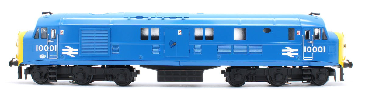E/39-H BR 10001 BR Corporate Gloss Blue with Full Yellow Ends No.10001 Diesel Locomotive